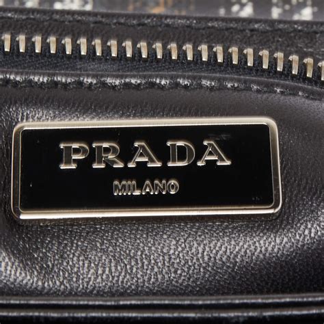 prada tartan bag|Prada leather bag.